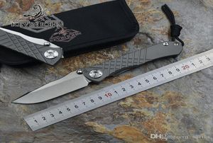 Kevin john M390 folding knife CR Umnumzaan titanium handle camping hunting survival pocket knives EDC tools for gift and colletion8807656