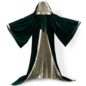 Winter Christmas Gown Wedding Cloaks Hooded Dresses Velvet Long Sleeves Plus Size Formal Bridal Gowns With Jacket shawl Cloak