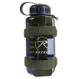 Lätt Molle Bottle Carrier Justerbar taktisk vattenflaskhållare Molle Portable Belt Carrier för utomhusvandring