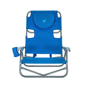 バックパックスチールビーチチェア、ポリエステル、スチール、PVC、ファブリック、11 lbs、46.00 x 27.00 x 33.00インチ