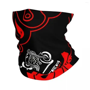 Halsdukar Monster Bandana Neck Cover Motorcykelklubb utomhusentusiast ducatis wrap halsduk som kör unisex vuxen andas