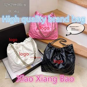 Messenger Bag Fragrant Garbage Small Tote Oil Wax Skin Large Capacity Chain Shopping Lingge Bag