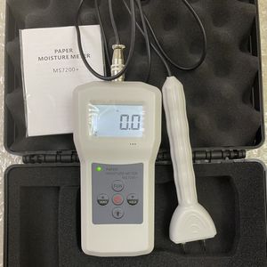 Tipo di pin Tester del misuratore di umidità papar MS7200+ intervallo 0-95% 4 LCD digitale Misura del contenuto di umidità di tubo di carta, cartone, carta, cartone ECT.