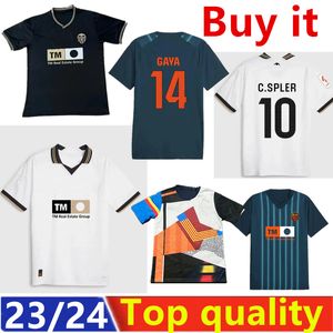 2023 2024 Valencias CF soccer jerseys CAVANI GUEDES GAMEIRO camisetas de futbol RODRIGO Gaya M.Gomez 1291