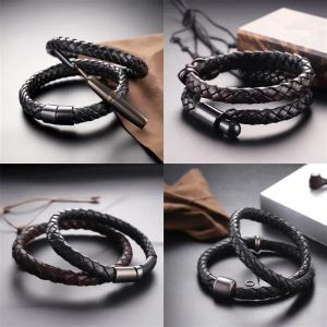 Braided Leather Cord Rope Strip for DIY Pendant Necklaces Bracelets Jewelry Making Supplies Crafts DIY Accessories