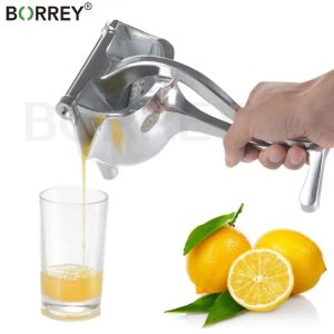 Shavers Borrey Stainless Steel Hand Squeeze Fruit Juice Manual Juice Hine Orange Lemon Smoothie Citrus Juicer Press Fruit Hine