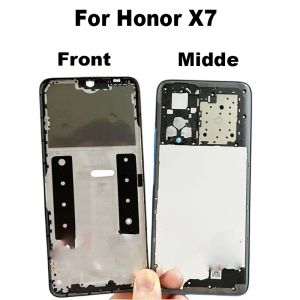 Quadro intermediário para Huawei Honor x7 Bolinho frontal traseiro LCD Housing Placa traseira chassi cma-lx2