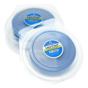 Apontuidade de renda por atacado Tape Blue Double -sudides Adesivo para Extensão de Cabelo/Toupee/Fita de Peruca de Renda 3 Yards 12 Yards 36 Yards