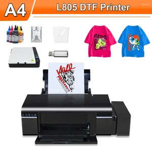 プリンターA4 L805 Tシャツをインク硬化オーブンでファブリックDTFのフィルムに直接転送
