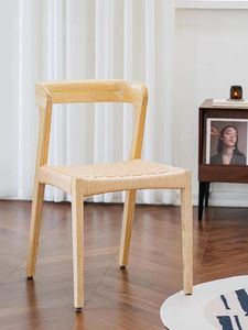 Ретро -столовые стулья гостиная стулья современные домашние стулья на спинке