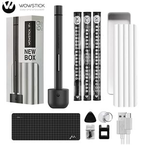 WOWSTICK 1F Pro 64 İçinde 1 Elektrikli Tornavida Sürücüsü Kablosuz Lityum Şarj LED Işık Güç Vidalı Kit 240402