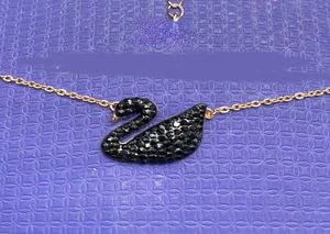 Ikoniska pendellmedium Black Alloy AAA Pendants Moments Women for Fit Necklace Jewelry 109 Annajewel5843580