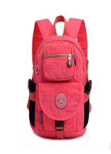 Whole16colors Women Floral Nylon Backpack Female Brand JinQiaoEr l Kipled School Bag Casual Travel Back Pack Bags 4977088