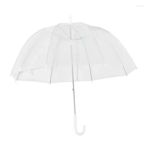 Зонтики моды прозрачные грибы зонтики на открытые ветропроницаемые припасы для защиты кемпинга в крытом