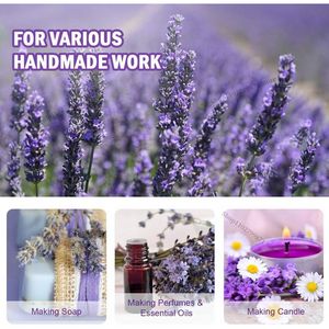 Fragrant Lavender Buds Dried Lavender Sachets Drawers Freshener Home Fragrance Mult Size