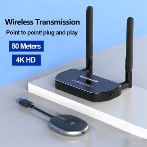 Box Mirascreen 4K 5G Wireless HD Video Sändare Mottagare Extender Adapter TV Stick WiFi Display Mottagare Dongle för AirPlay PC