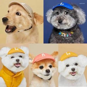 Dog Abbigliamento Fashion Hat Color Cople Accessori Cool Visor Visor Regolabile Baseball