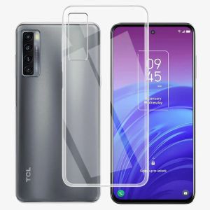 For TCL 20L Plus Case 6.67 inch Silicone Soft Transparent Case For TCL 20 5G Clear Cover Funda For TCL 20S 20L 20LPlus Coque