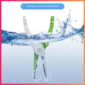 Luya Fishing Pliers PE Scissors Multifunctional Fishing Aluminum Handle Pliers Lead Pressing Ring Removing Hook Tool 9 Styles