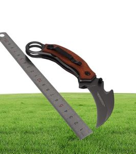 CS Go Knives składanie kieszeni Mantis Claw Nóż 5cr13mov stalowe ostrze Outdoor Gear Knife taktyczne Camping Nóż EDC Tool4145742