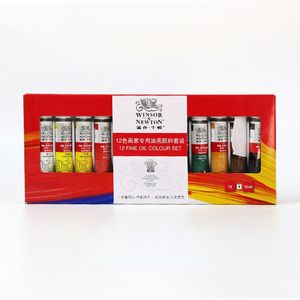 Professional 12/18/24 Colors 12 ML Tube Oil Paints Art For Artists Canvas Pigment Art Supplies Drawing Set