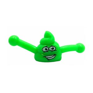 5st/set Funny Catapult Poop Slingshots Fake Poop Launches Wall Climbing Poop Funny Toy for Kids Adult Festival Party