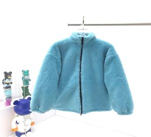 2020 Neueste fashionblaue Wolljacke übergroß