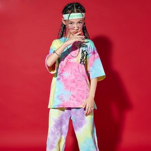 Kid Cool Hip Hop Kleidung Krawatte Dye übergroß