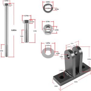 Teng Mile Universal Base Placa Base Base Tow