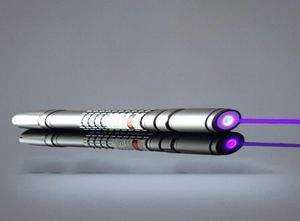 Mest kraftfulla 5000m 532nm 10 mil SOS LAZER Militär ficklampa Grön röd blå violet laserpekare penna ljusstråle jaktlärare8527605