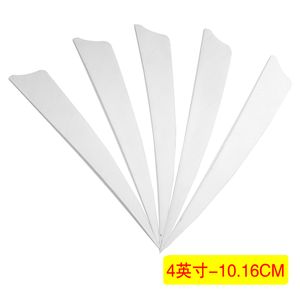 50pcs 4in Shield Archery Arrow Feather Feather Fletching Accessori freccia di caccia Turchia piuma sinistra e ala destra