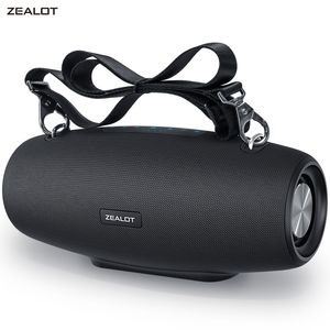 Zealot S67 60W Portable Bluetooth Talare Outdoor Party Talare Big Loud Speaker Utmärkt Bass Performace HiFi -högtalare