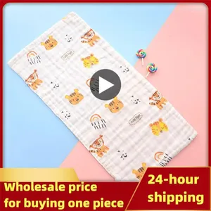 Towel Baby Cotton Washcloth Neonatal Gauze Bath Small Towels Wipes Soft Born