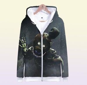 3 ila 14 yıl çocuk hoodies freddys fnaf 3d hoodie sweatshirt kızlar kızlar dış giyim ceket ceket giyim 74343476550