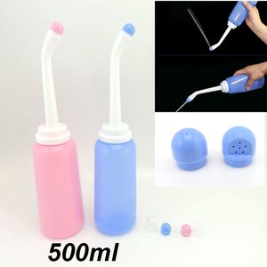 500ml Portable Travel Hand Held Bidet Sprayer Bottle Nozzle Toilet Personal Cleaner Seat Hygiene Spray Washing 2 way B4