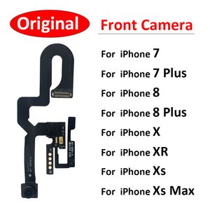 Original New For IPhone 7 7G 8G 8 Plus X XR XS Max Front Camera Flex With Proximity Light Sensor Flex Cable