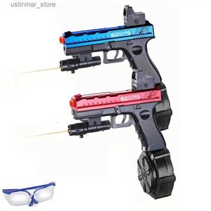 Песчаная игра с водой Fun Boys Toys Guns 7,4 В батарея Электрическая высокая скорость шарики Bears Burse Burst Model Model Hot Sellow L47