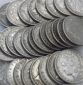 US 18781921s 28pcs Morgan Dollar Silver Coped Copy Monety Metal Rzemiosło Manufacturing Factory 4341477