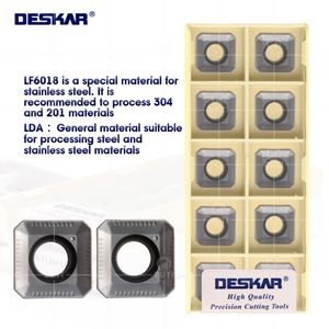 Deskar 100% Оригинальный SEKT1204AFTN-XM LF6018 Высококачественные фрезерные режущие режущие режущие инструменты с ЧПУ-поворотом.