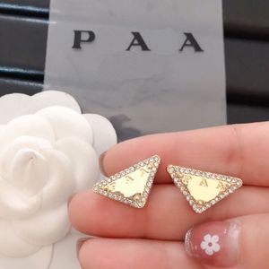 Luxury Gold-Plated Silver Plated Earrings Brand Designer Simple Fashionable High-Quality Earrings High-Quality Jewelry Earrings Boutique Gifts