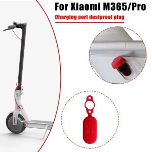 4/5PCSラバーチャージポートカバーXiaomi M365/M365 Pro Pro2スクータースリーブパーツスクーターアクセサリー用ラバープラグ