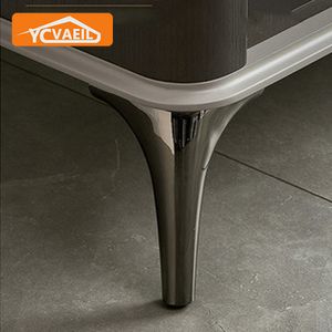 Gambe in metallo per mobili in nero in oro in argento tavolino da tavolino armadio da bagno letti divano gambe di ricambio 12/15 cm