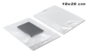 18x26 cm Hanging Electronic Products Accessories Plastic Storage Bag Front Clear Zipper Lock Poly Plastic Packaging Pouch for USB 5809207