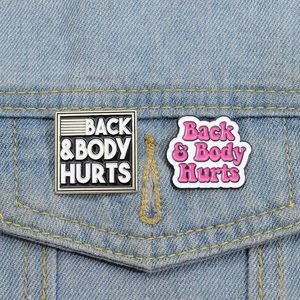 HURTS PINS PINS Citazioni personalizzate Spot Banners Balches Badges Gift di gioielli per bambini Amici