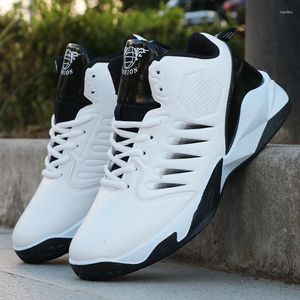 Scarpe da basket Man leggero sneaker anti-slip traspiranti uomini stivali sportivi allacciati cesto di cestino