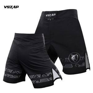 VSZAP Comprehensive Fighting Dragon Pattern Road Graphic MMA Training Boxing Muay Thai Shorts Fitness Sports Sanda Men and Women