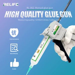 30cc/50ccの銃充填rl062 gun gun epoxy glue manualディスペンサー接着スケルトンアプリケーターフラックスカートリッジガンコーキングdiy