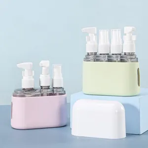 Garrafas de viagem para dispensador de sabão líquido para produtos de higiene pessoal com vazamento de vazamento reutilizável Creme vazio lavagem corporal Cosméticos Perfumes loção