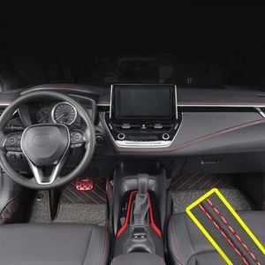 Car pu Leather Decorative Line Strip Dashboard Door universal Mouldings Trim DIY Braid Strips Car Interior Style Decoration