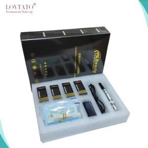 Leveranser Professionella permanenta makeupögonbrynssatser Mikroblading Pigmentuppsättningar Neutral varma pannmikropigments Deries Tattoo Supplies